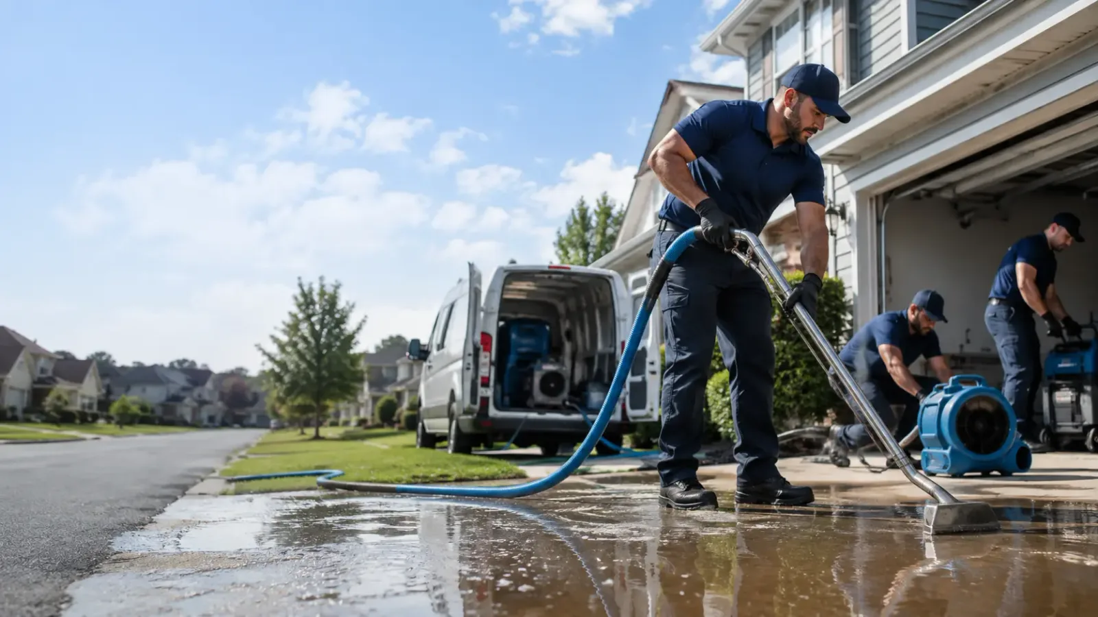 Emergency Flood Damage Control in River Rouge, MI